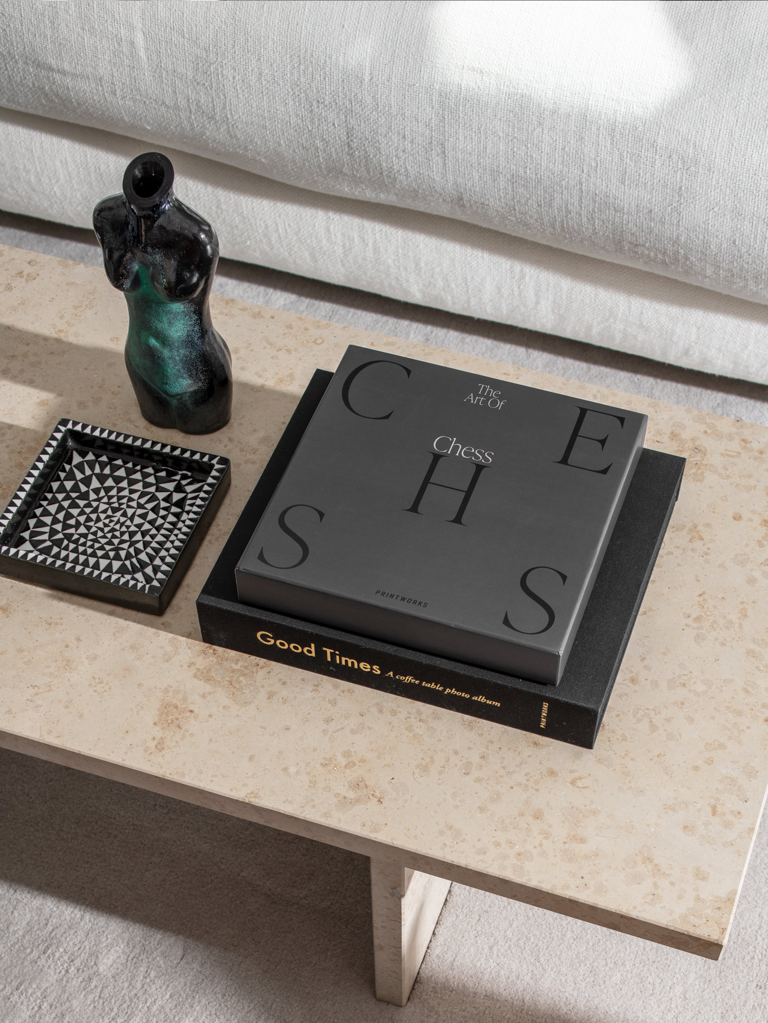 Luxe Schaakbord Black