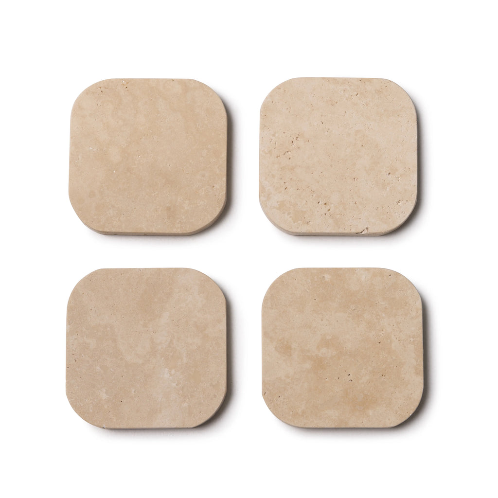 Travertine Onderzetters