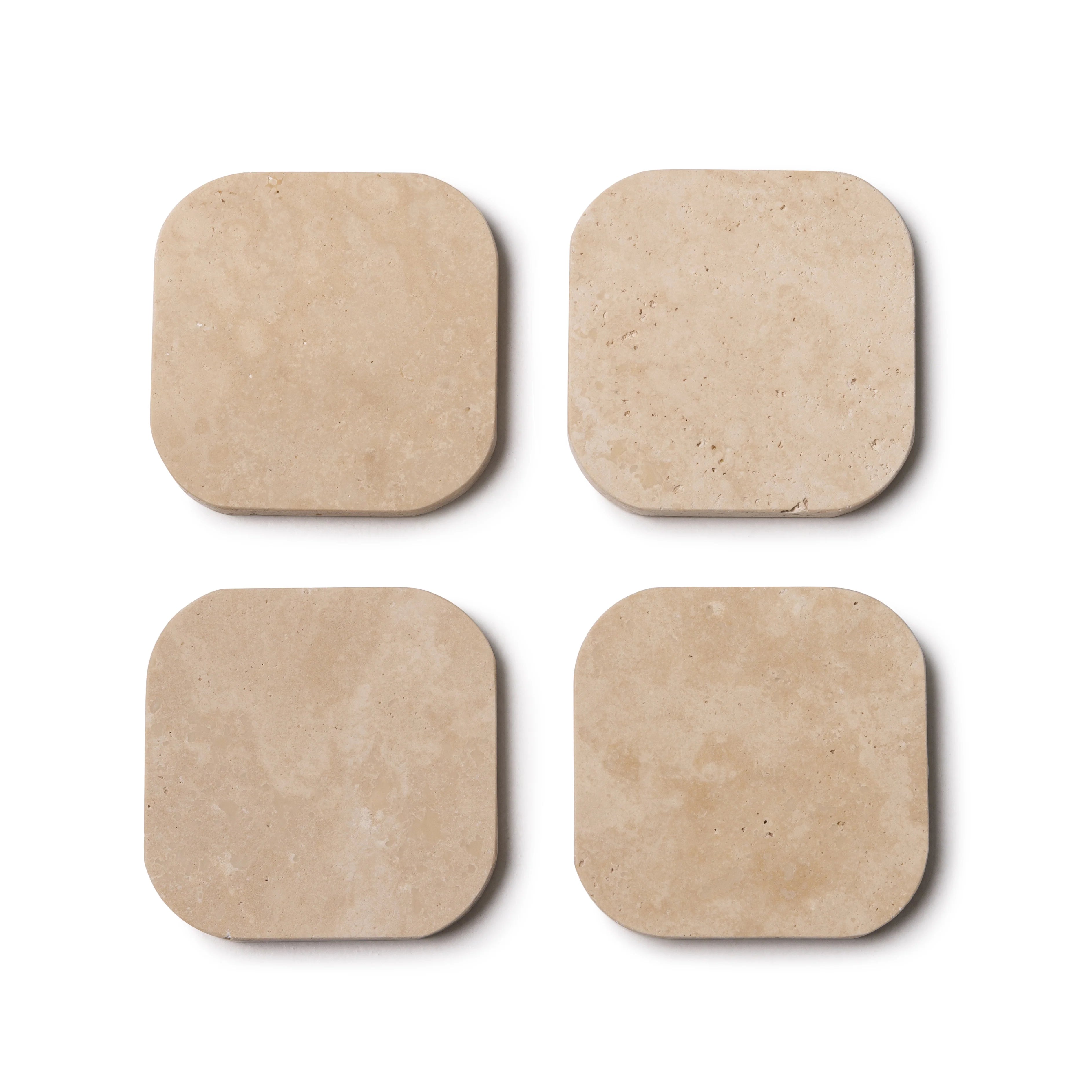 Travertine Onderzetters
