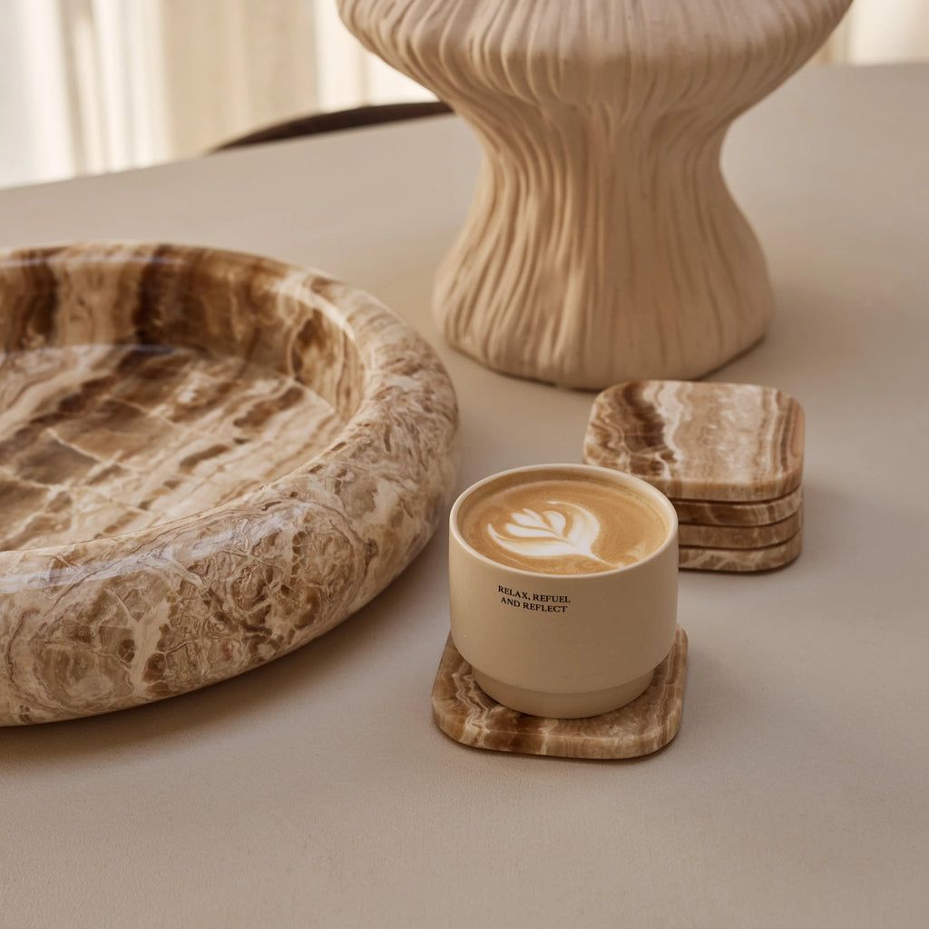 Marmer Onderzetters, Onyx