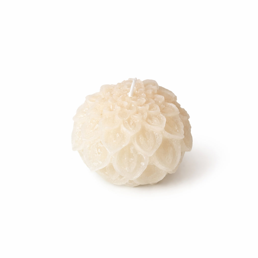Dahlia kaars Ivory