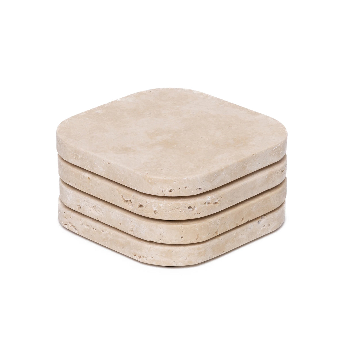 Travertine Onderzetters